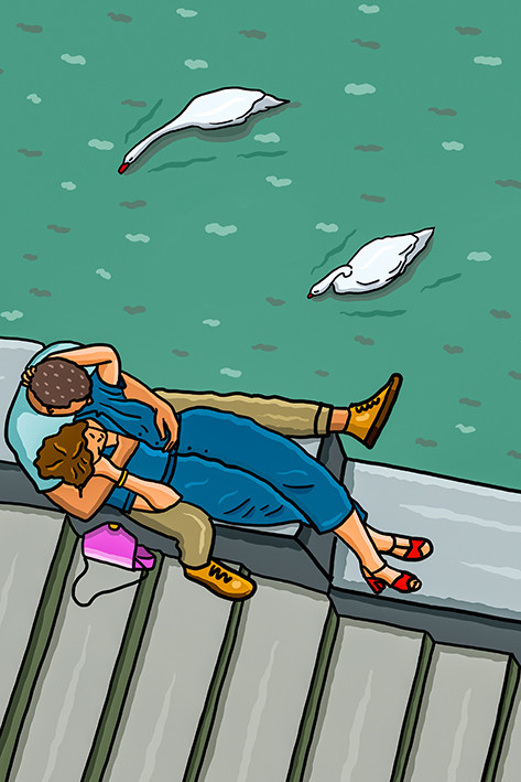 Les amoureux par antoine meurant - Image principale