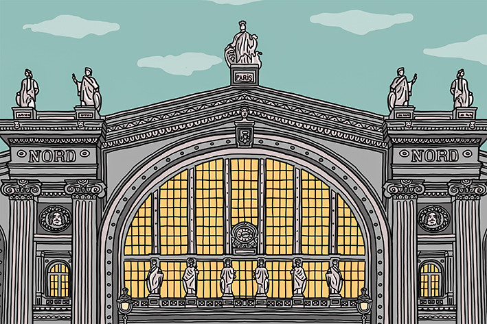 gare du nord par antoine meurant - Image principale