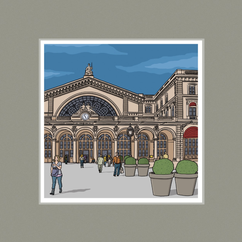 Gare de l'Est par antoine meurant - Image principale