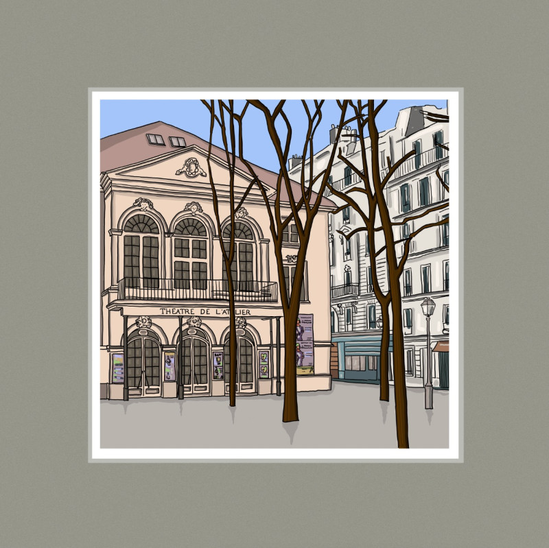 Le Théâtre de l'Atelier par antoine meurant - Image principale