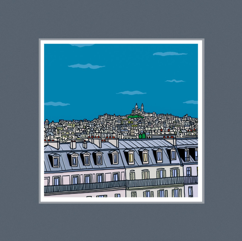 Vue de Paris par antoine meurant - Image principale