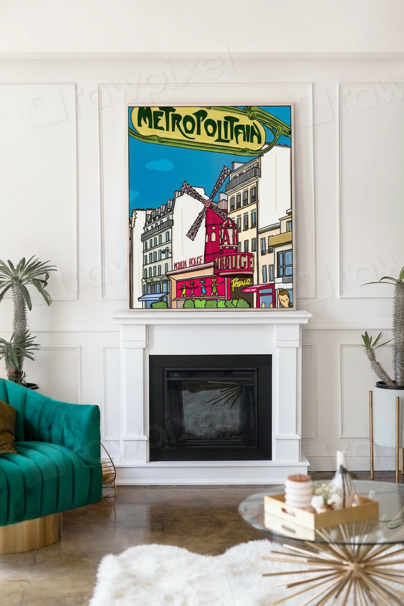 Le moulin rouge par antoine meurant - Miniature 2