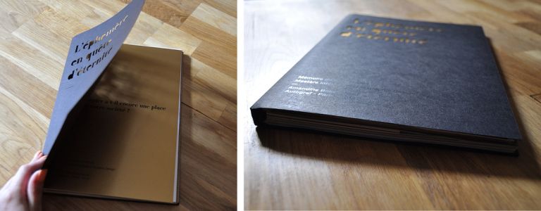 travail du papier de façon variée - amandine bouchereau - DA & graphistes