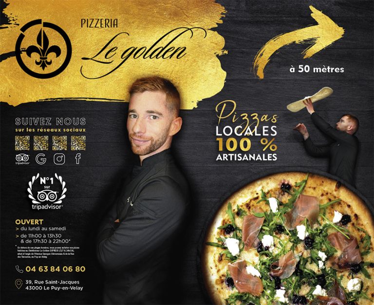 affiche Le Golden - severine philippe - DA & graphistes