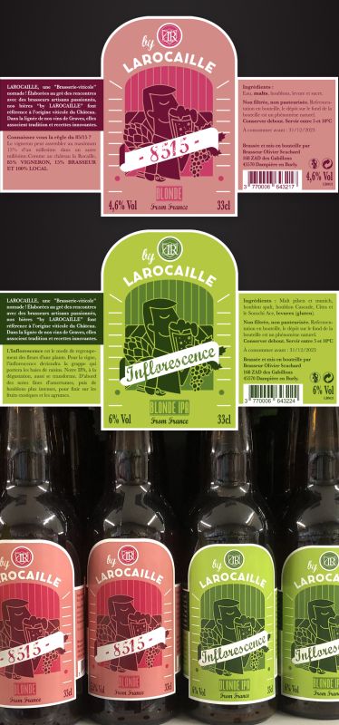 Bières By LAROCAILLE - annabelle guerre - DA & graphistes