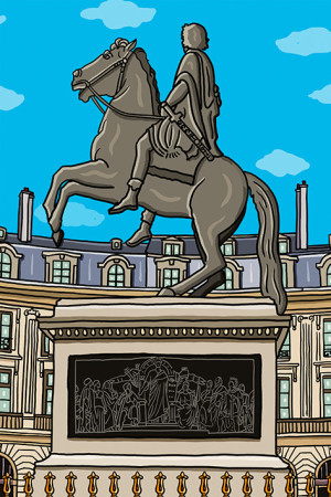 Place des Victoires - antoine meurant - Produit créatif