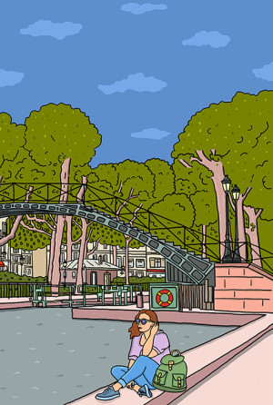 L'attente sur le canal - antoine meurant - Produit créatif