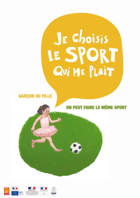 Je choisis le sport qui me plait-DRJSCS &amp; CDOS 76-2015 - hélène lefrançois - DA & graphistes