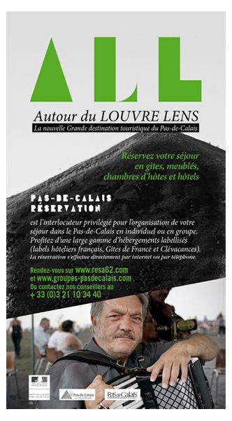 AUTOUR DU LOUVRE LENS - annonce presse - ingrid antczak - DA & graphistes