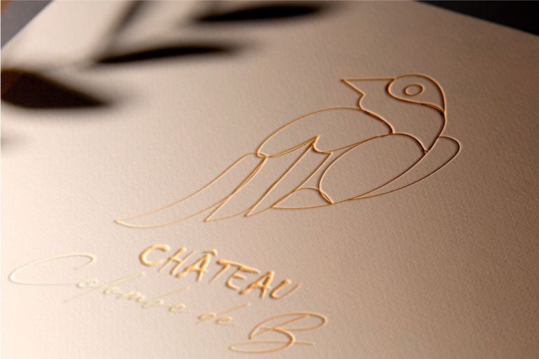 Château Colombe de B - alteirac marine - DA & graphistes