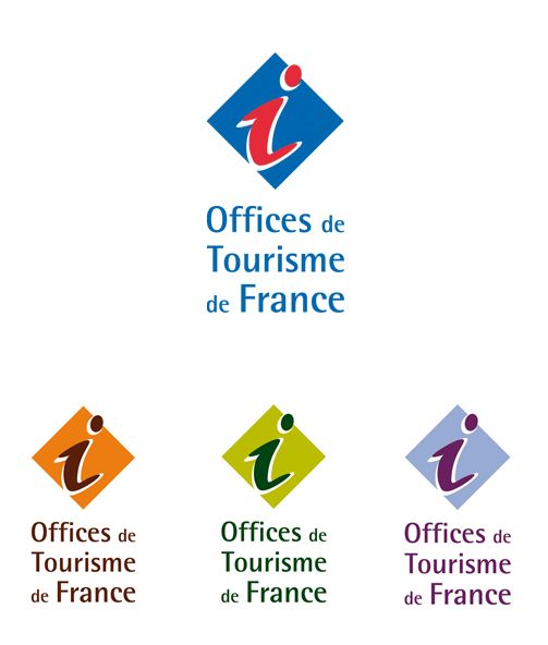 Refonte logo OFFICES DE TOURISME DE FRANCE - emilie cherer - DA & graphistes