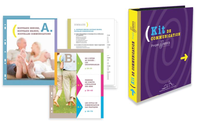 Kit de communication - nathalie ponsard-gutknecht - DA & graphistes